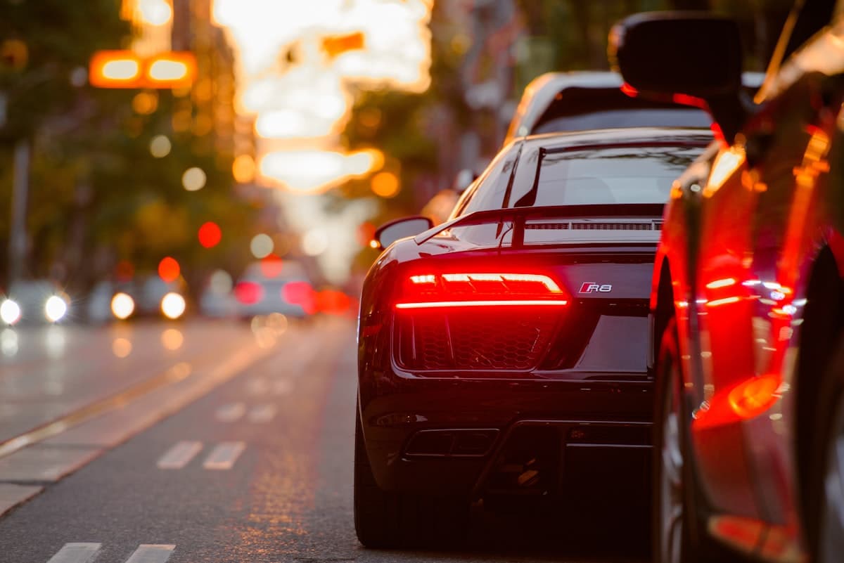 Car bodywork being repaired at Strata Bodyworks